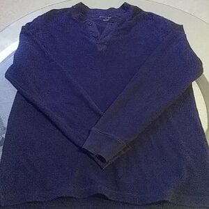 𝅺madison sweater Large navy blue